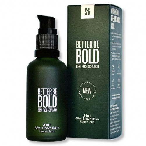 Better Be Bold Balzamas po skutimosi Best Face Scenario 2-in-1 50ml