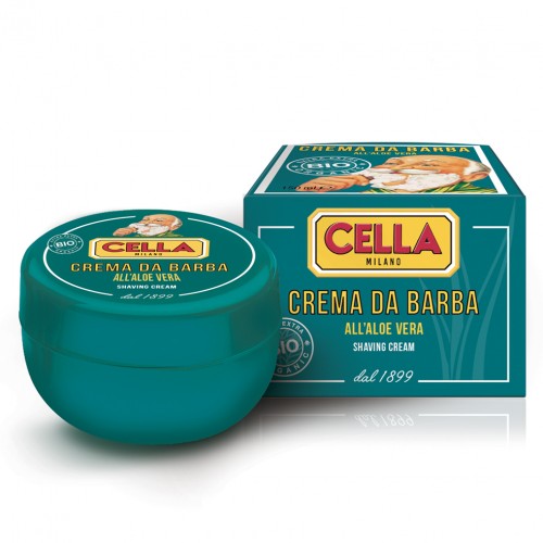 Cella Milano Skūšanās krēms Bio Aloe Vera 150g