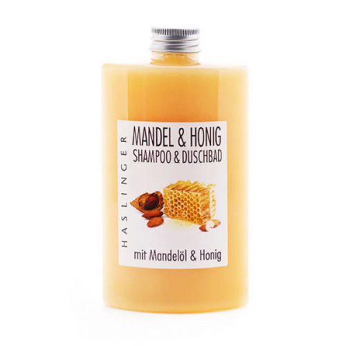 Haslinger Šampūns un dušas želeja vīriešiem Almond & Honey 200ml