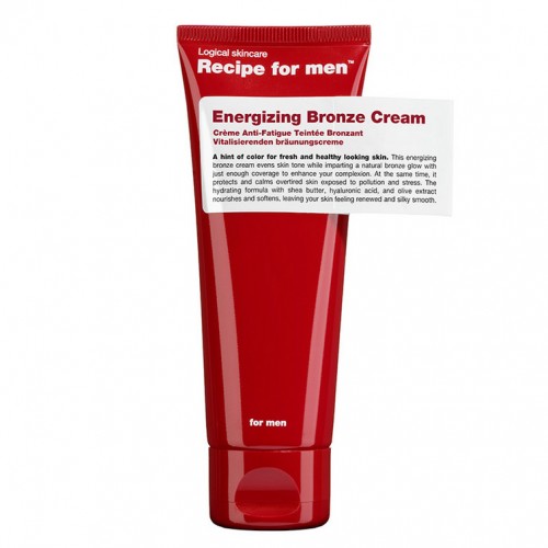 Recipe for Men Tonējošs sejas krēms Energizing Bronze 75ml